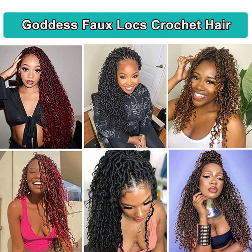 Goddess Faux Locs Crochet Hair
