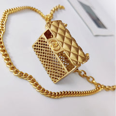 Tassel Gold Chain Belts Mini bag