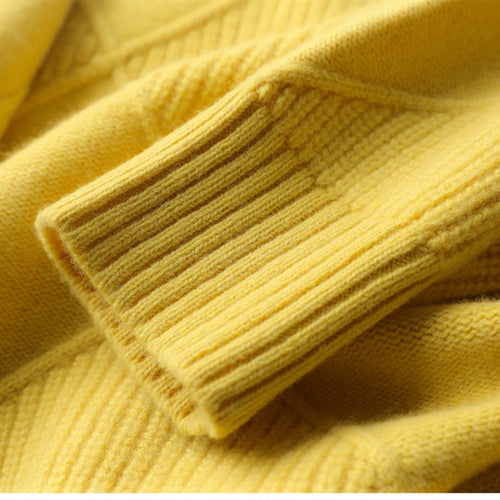 Cashmere sweater women turtleneck - SASSY VANILLE